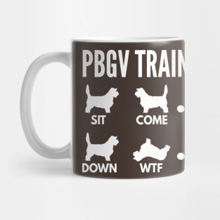 Petit Basset Griffon Vendéen Training PBGV Dog Tricks Mug